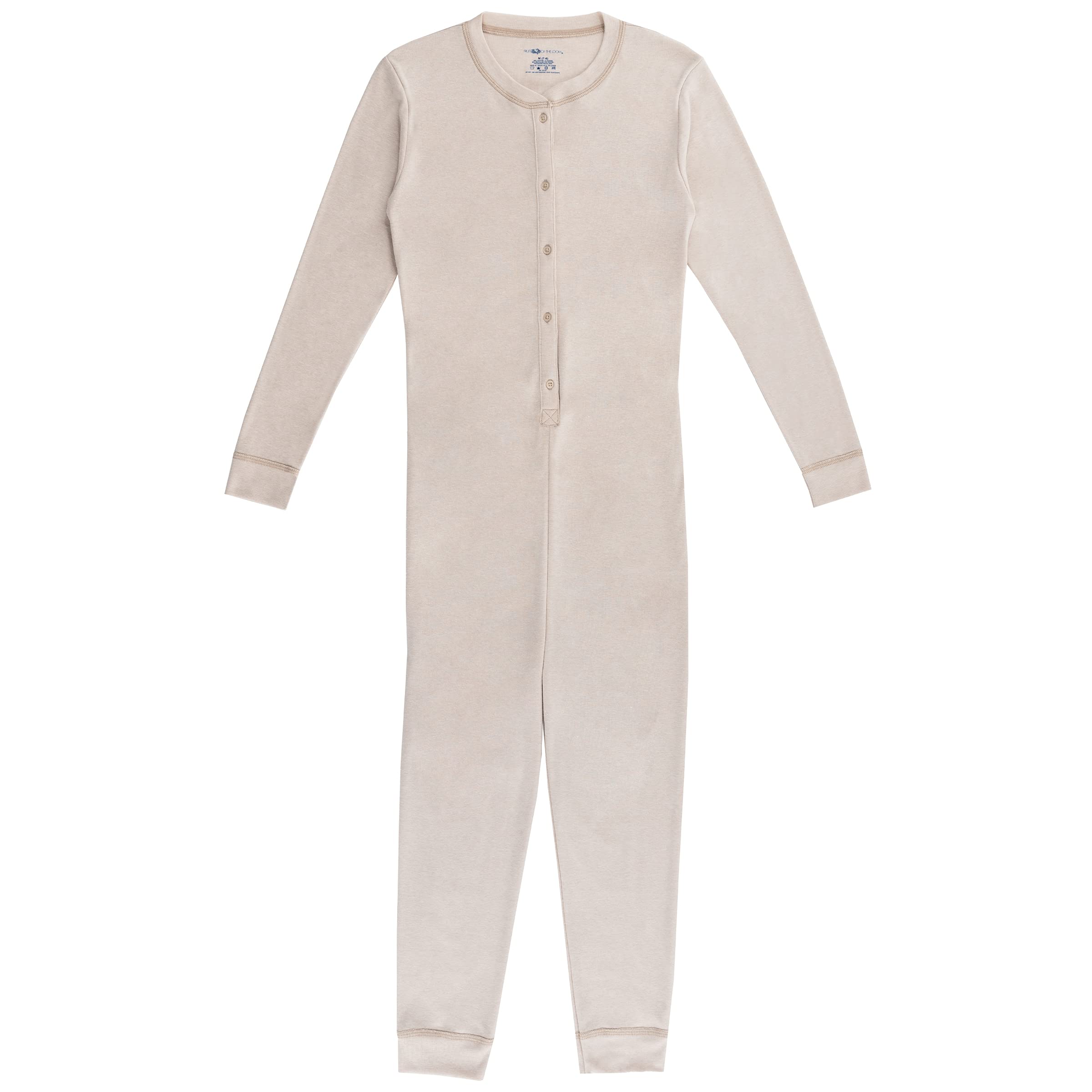 Fruit of the Loom Boys' Premium Union Suit - Soft Cotton One-Piece Pajamas for Kids | Cozy Winter Sleepwear & Loungewear for Boys