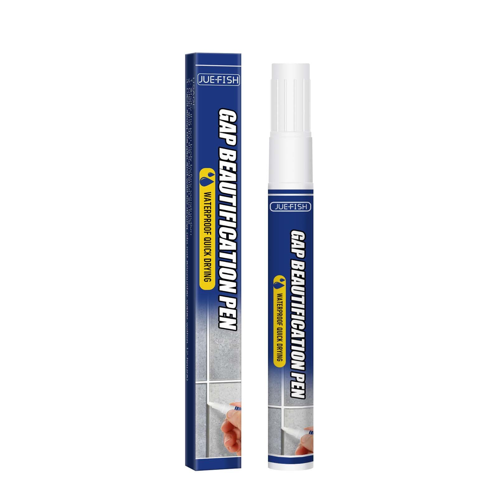 Comigeewa 5ml Tile Repair Glue - Waterproof Sealant for Grout, Crack Filler & Mold Cleaner - DIY Ceramic, Porcelain & Bathroom Tile Fix - Perfect for Home Renovation & Maintenance