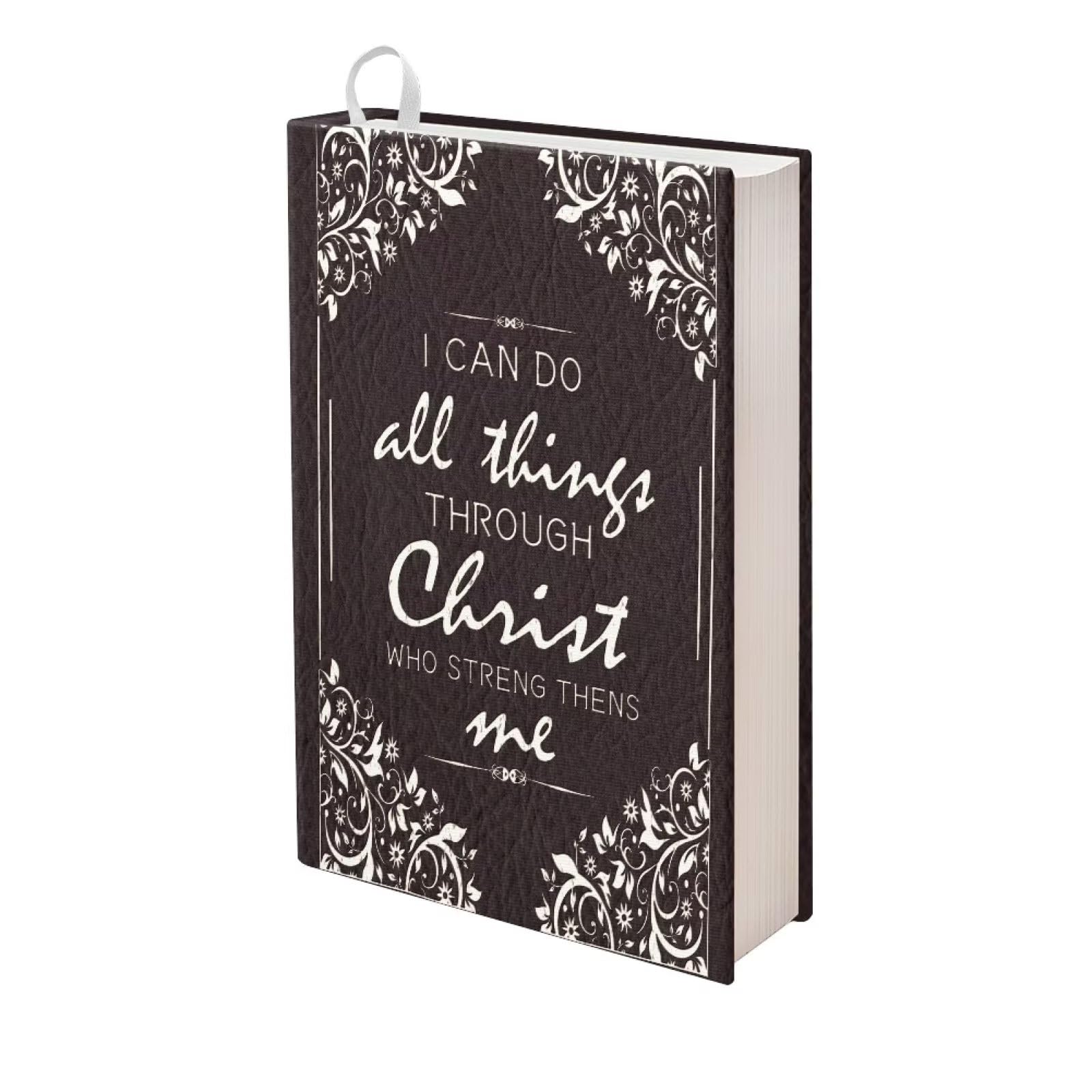Rnyleeg 9x11 Inch Washable Book Covers - Durable Hardcover Bible & Textbook Protector, Reusable School Book Sox with Label - Perfect for Christmas Gifts, Classroom Supplies & Daily Bible Study