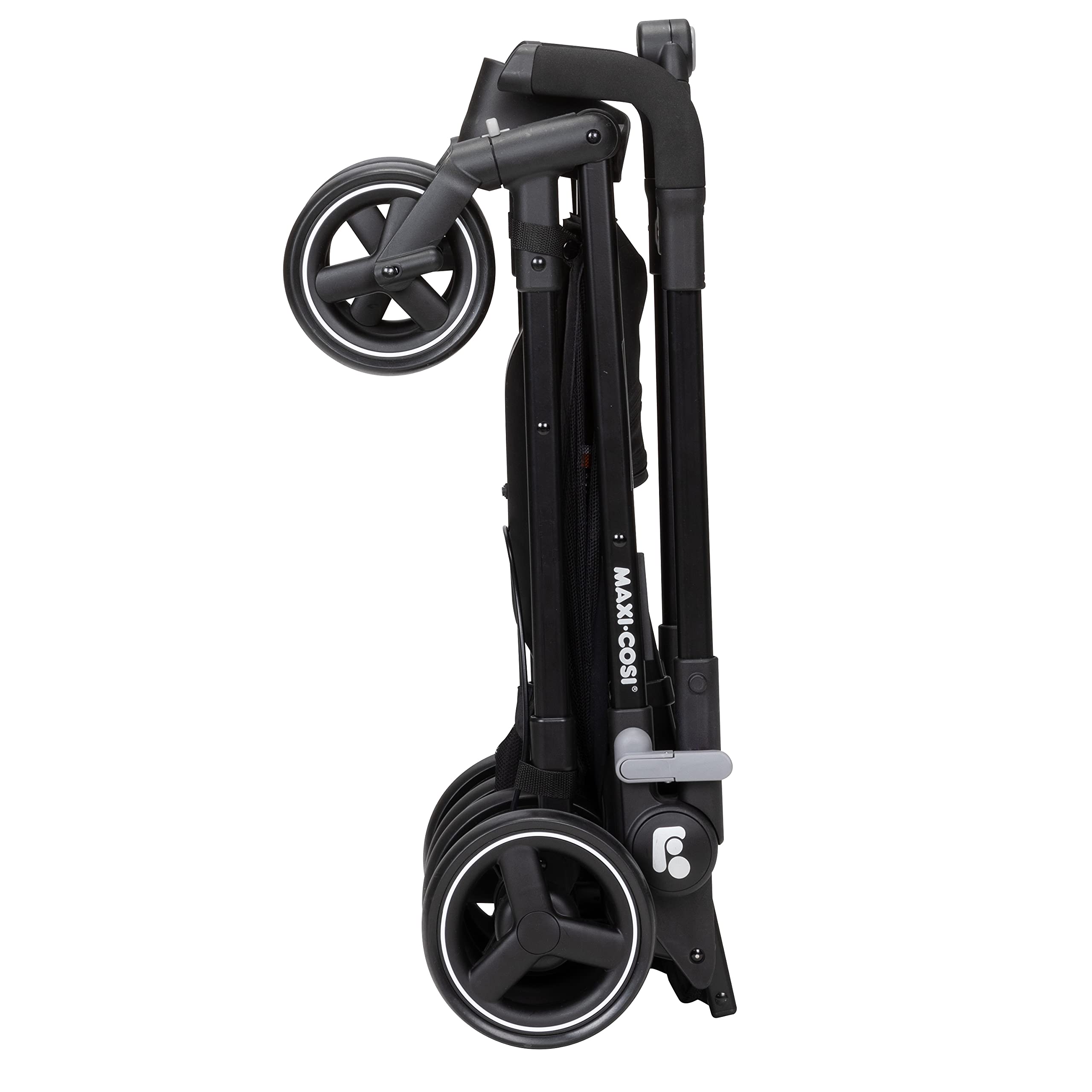 Maxi-Cosi Maxi-Taxi Xt Baby Stroller & Car Seat Caddy - Ultra Compact Travel System with Large Storage Basket, Black | Perfect for Newborns, Travel, Shopping & Everyday Use