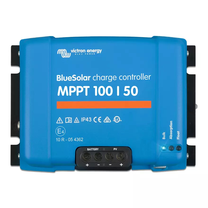 Victron BlueSolar MPPT 150/25 to 250/100 Solar Charge Controller - High Efficiency for RV, Marine & Off-Grid Solar Systems