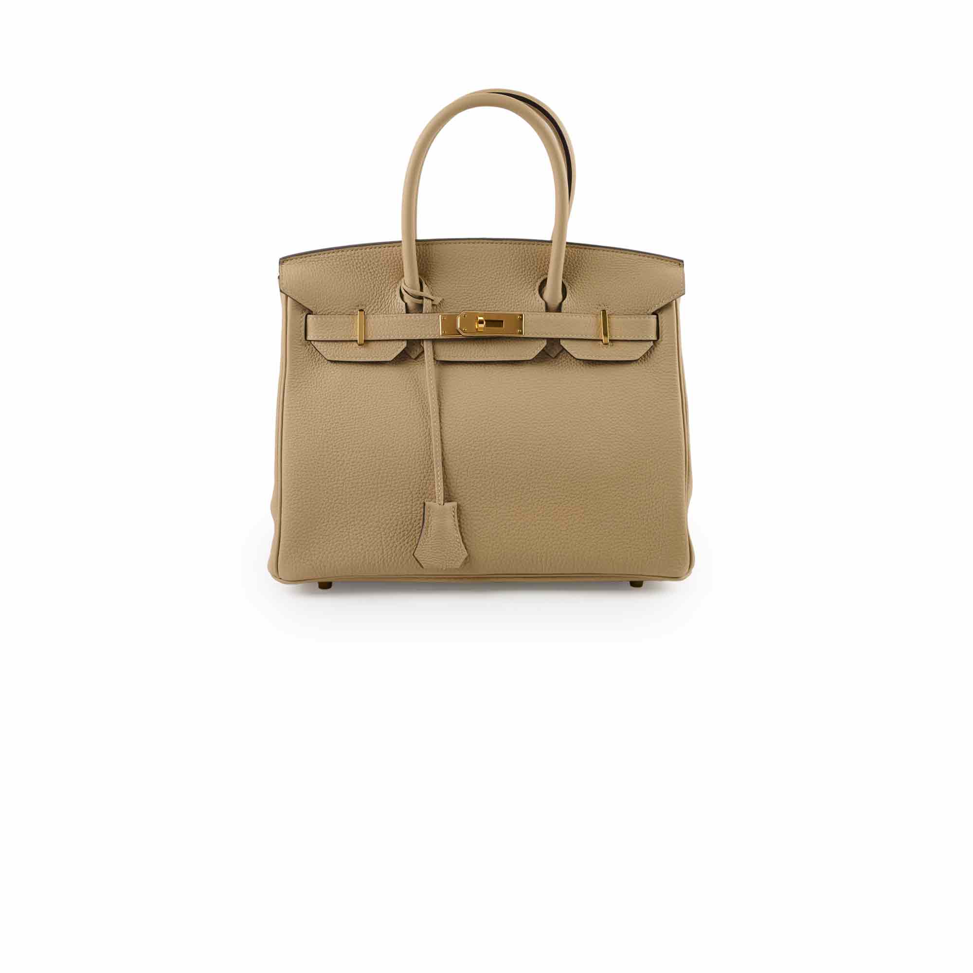 Authentic Hermes Birkin 30 Handbag in Trench Togo Leather with Gold Hardware - 2017 Collection (A Stamp) - Perfect for Luxury Fashion & Special Occasions