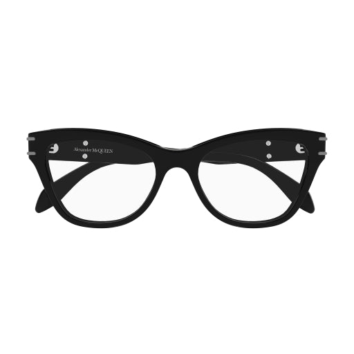 Alexander McQueen AM0401O Designer Eyeglasses for Women & Men - Stylish & Lightweight Frame for Reading, Driving & Fashion Accessories