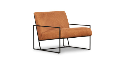 Bo Lounge Chair - Modern Comfortable Recliner for Living Room, Bedroom & Patio - Perfect for Relaxing, Reading & Napping