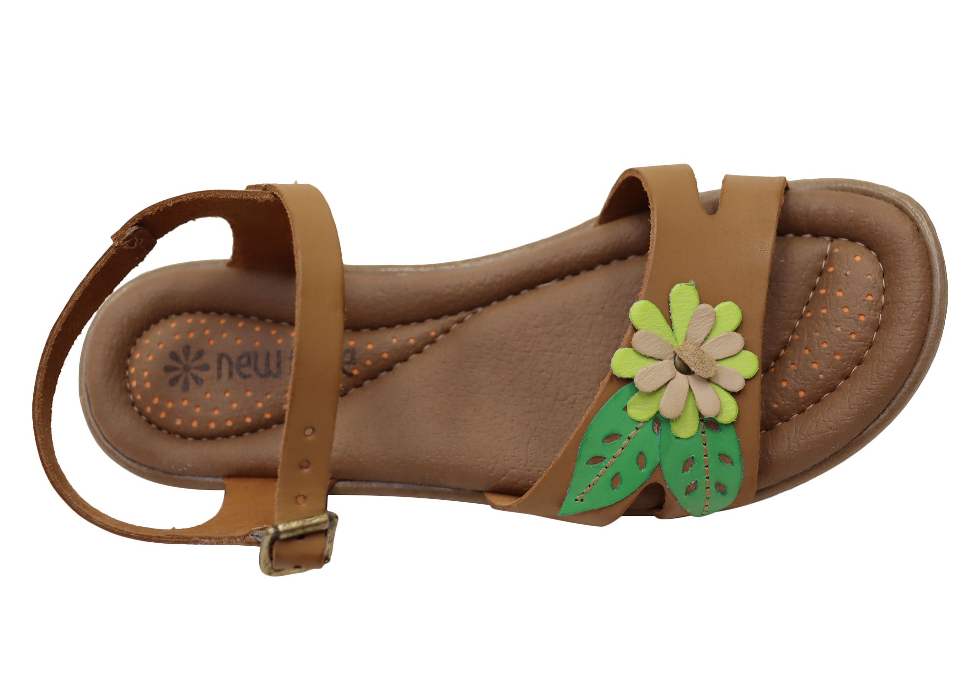 Mindy Women's Comfortable Leather Sandals - Handmade in Brazil - Perfect for Summer, Beach & Casual Outings