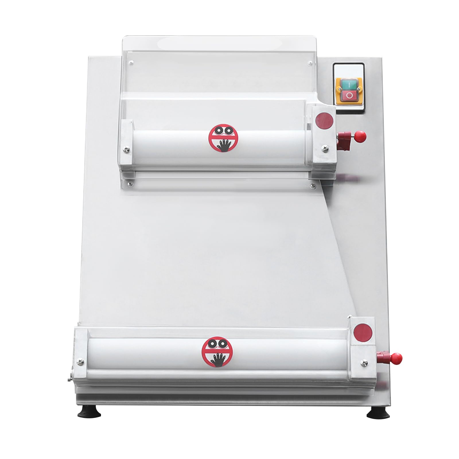 370W Electric Pizza Dough Roller Sheeter Machine - 3-15 Inch Commercial Dough Press for Homemade Pizza, Pasta & Pastry | Heavy Duty Automatic Dough Maker for Restaurants, Bakeries & Home Kitchens