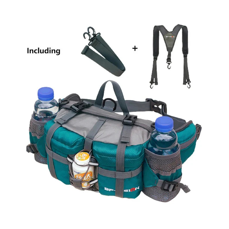 Best Outdoor Sports Waist Backpack - Lightweight & Waterproof Hiking Fanny Pack for Running, Cycling & Travel - Perfect for Hiking, Camping & Adventure Activities