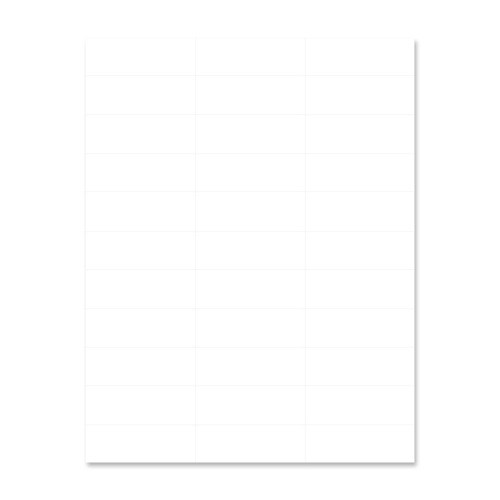 Premium WBW-AX2831 Portrait Laser Chart Labels - 2.84