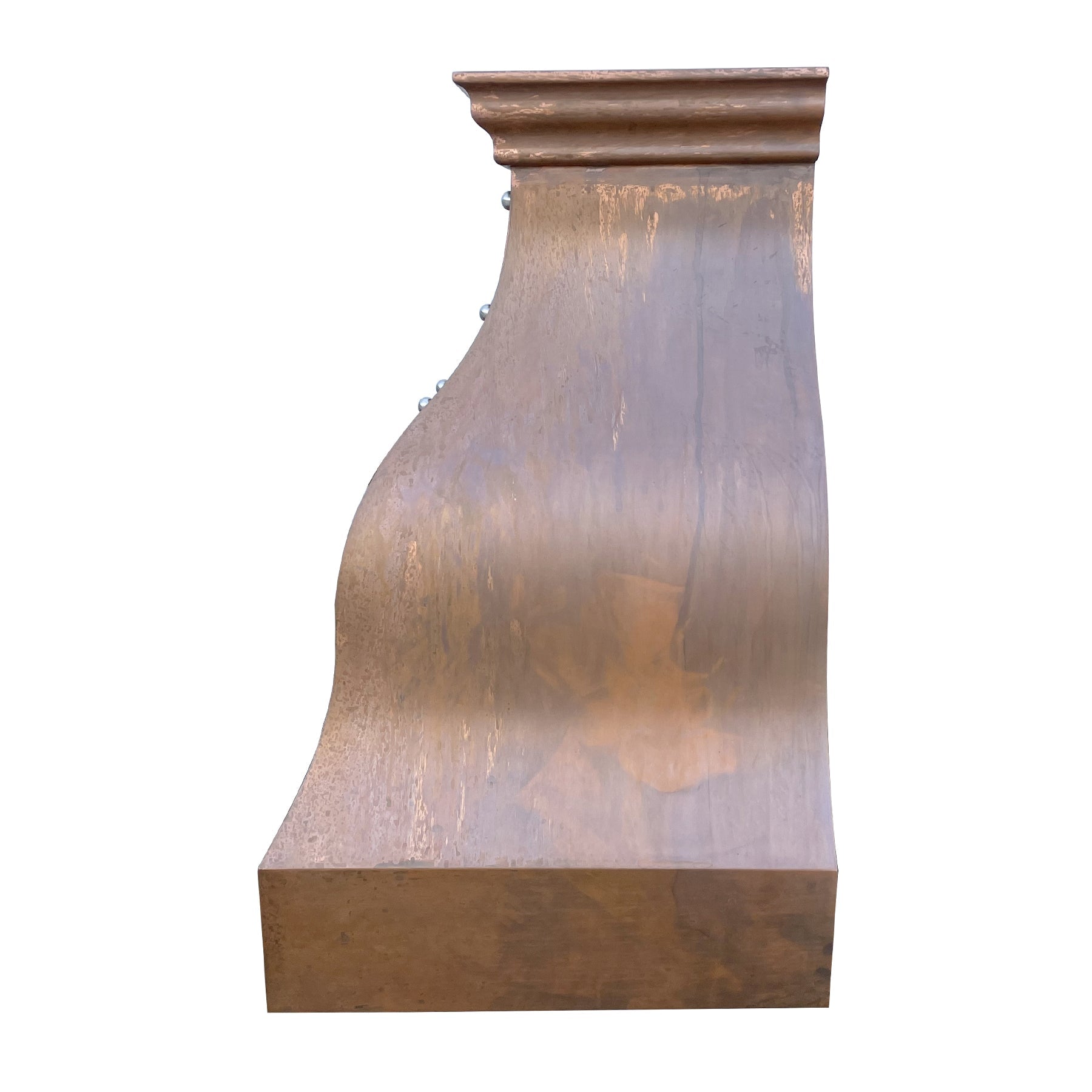 Vintage Copper Range Hood - H9S Model | Classic Retro Kitchen Exhaust Fan | Perfect for Farmhouse, Rustic & Industrial Style Kitchens