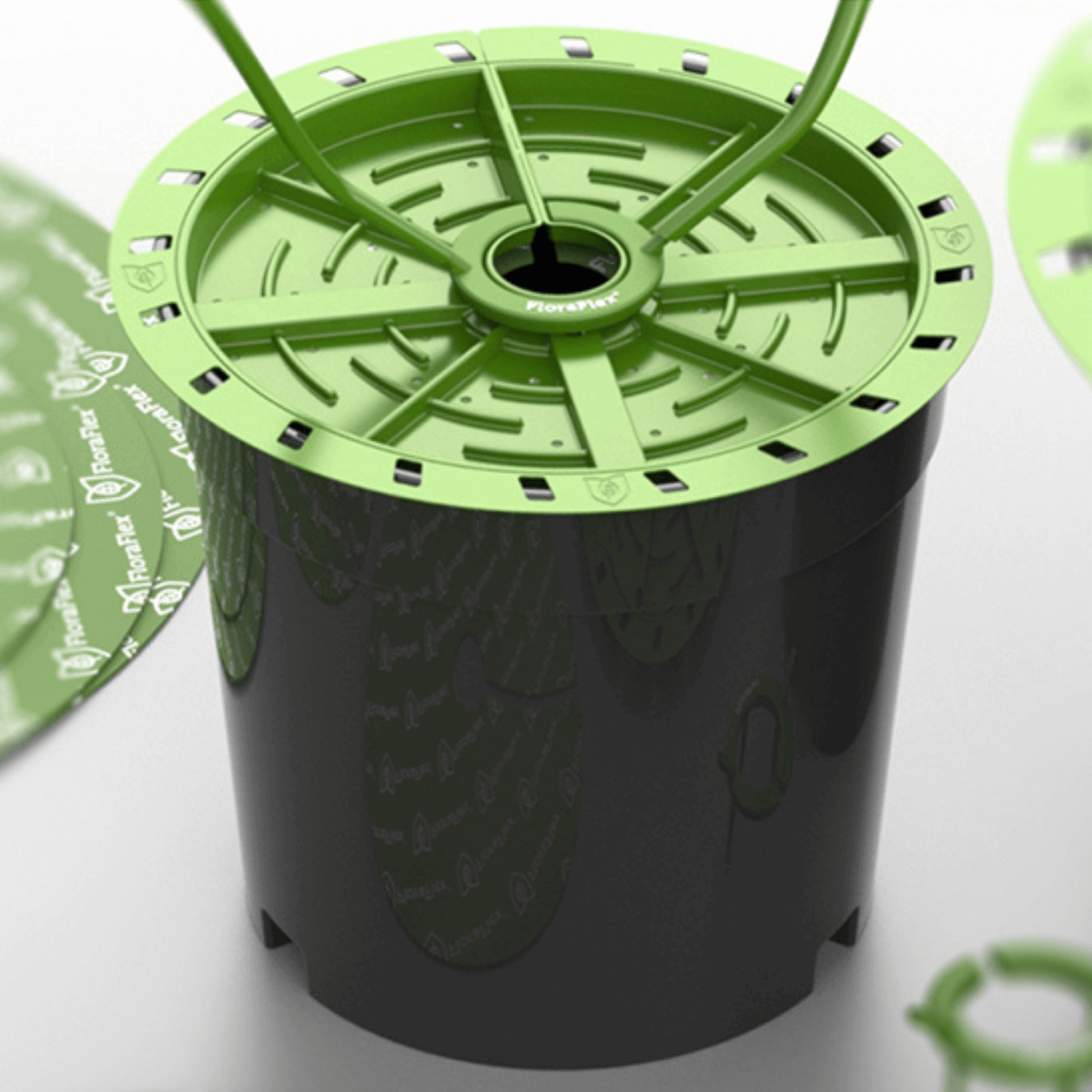FloraFlex 10.5 to 12 Matrix Hydroponic Grow System - 12 Pack for Indoor Gardening & Plant Cultivation