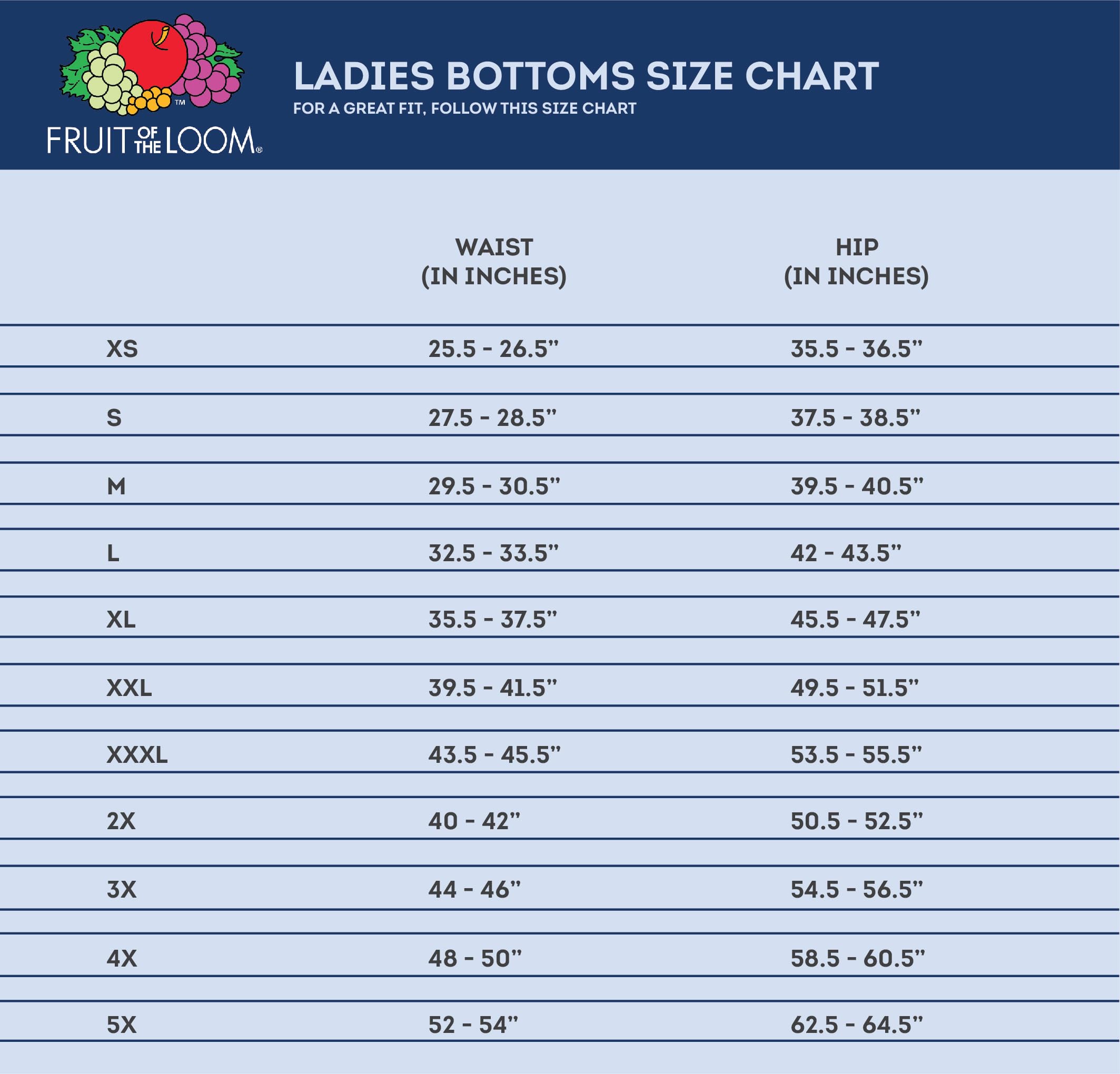 Fruit of the Loom Women's Micro Waffle Thermal Bottom Pants - Soft Fleece-Lined Winter Leggings for Cold Weather, Lounge & Sleepwear