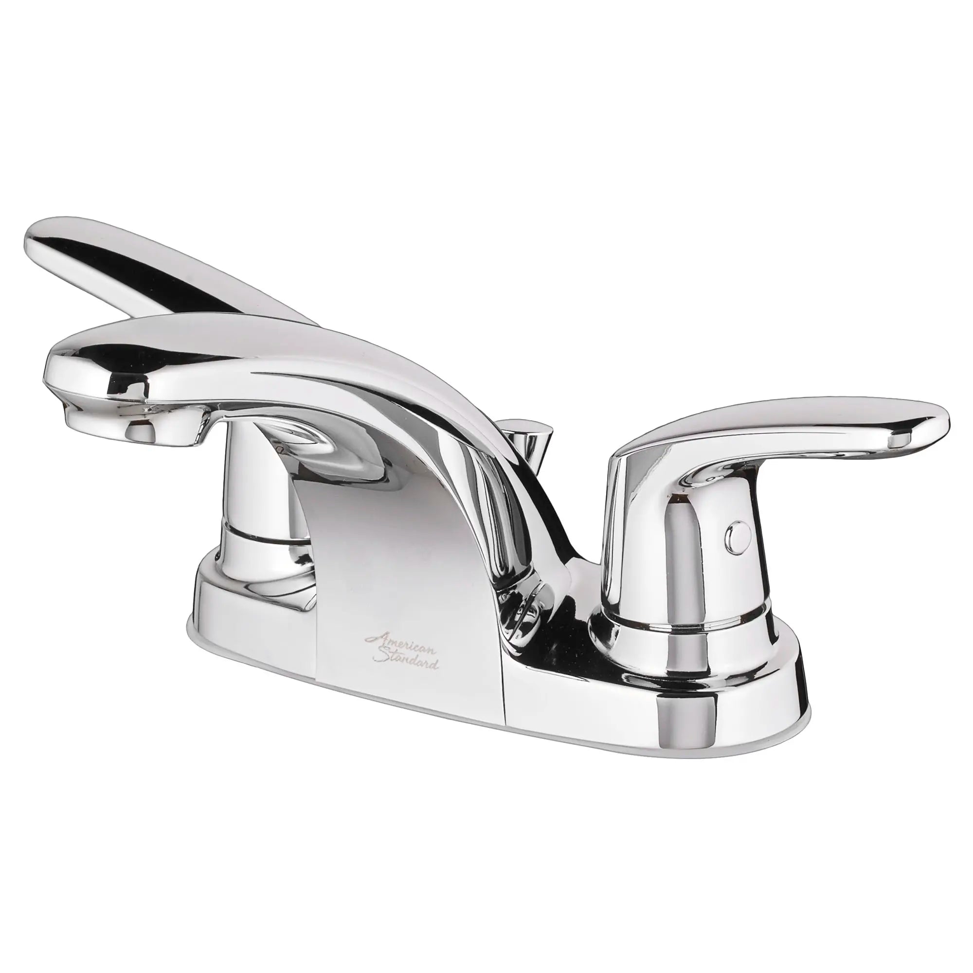 Colony PRO 4 Inch Centerset 2-Handle Bathroom Faucet - 1.2 GPM/4.5 LPM Water-Saving Lever Handle Design - Perfect for Modern Bathrooms, Powder Rooms & Guest Baths