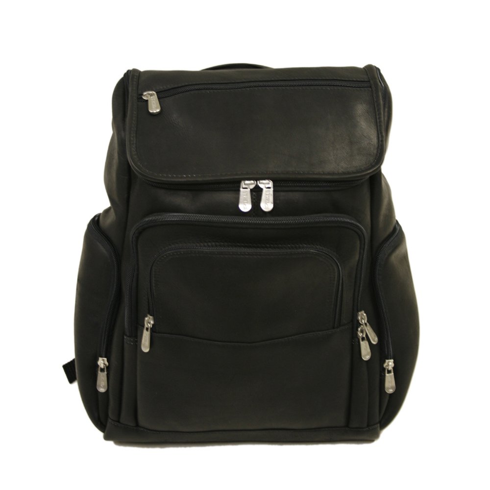 Durable Multi-Pocket Laptop Backpack for Men & Women - Waterproof Travel Backpack with USB Charging Port - Perfect for Work, School & Business Trips (Black, One Size)