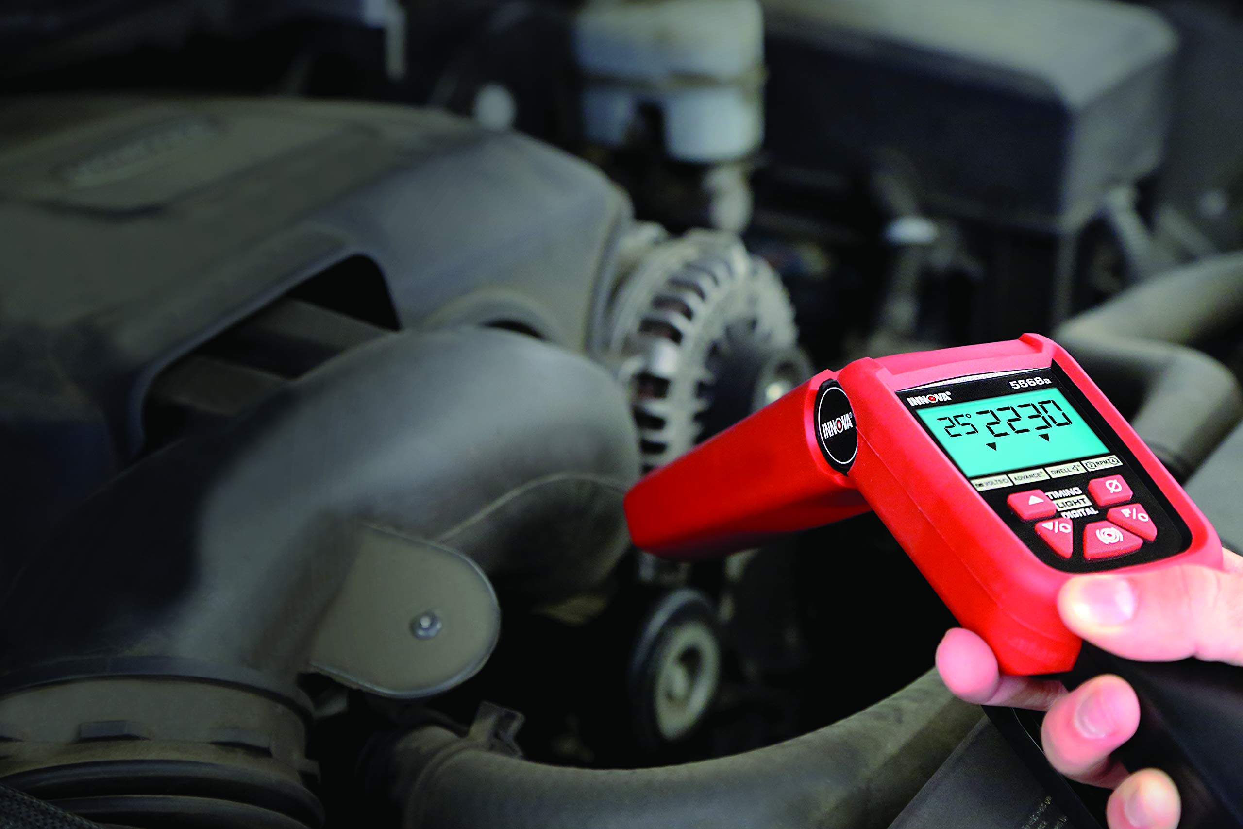 Innova 5568 Pro Digital Timing Light with Storage Case - Advanced Automotive Diagnostic Tool for Engine Tuning & Performance - Perfect for Mechanics, DIY Enthusiasts & Car Repair Shops