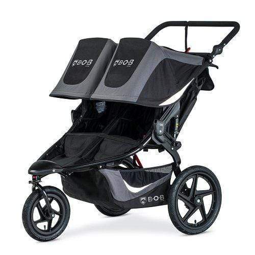 BOB Gear Flex 3.0 Duallie Jogging Stroller - Lightweight Double Stroller for Running & Walking - Perfect for Active Parents with Twins or Two Kids - Ideal for Outdoor Adventures, Park Visits & Daily Errands