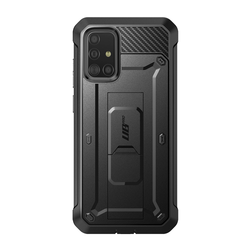 Samsung Galaxy A51 Unicorn Beetle Pro Rugged Case - Heavy Duty Protection, Shockproof & Drop Proof Cover for Galaxy A51 (Black) - Perfect for Outdoor, Construction & Extreme Sports