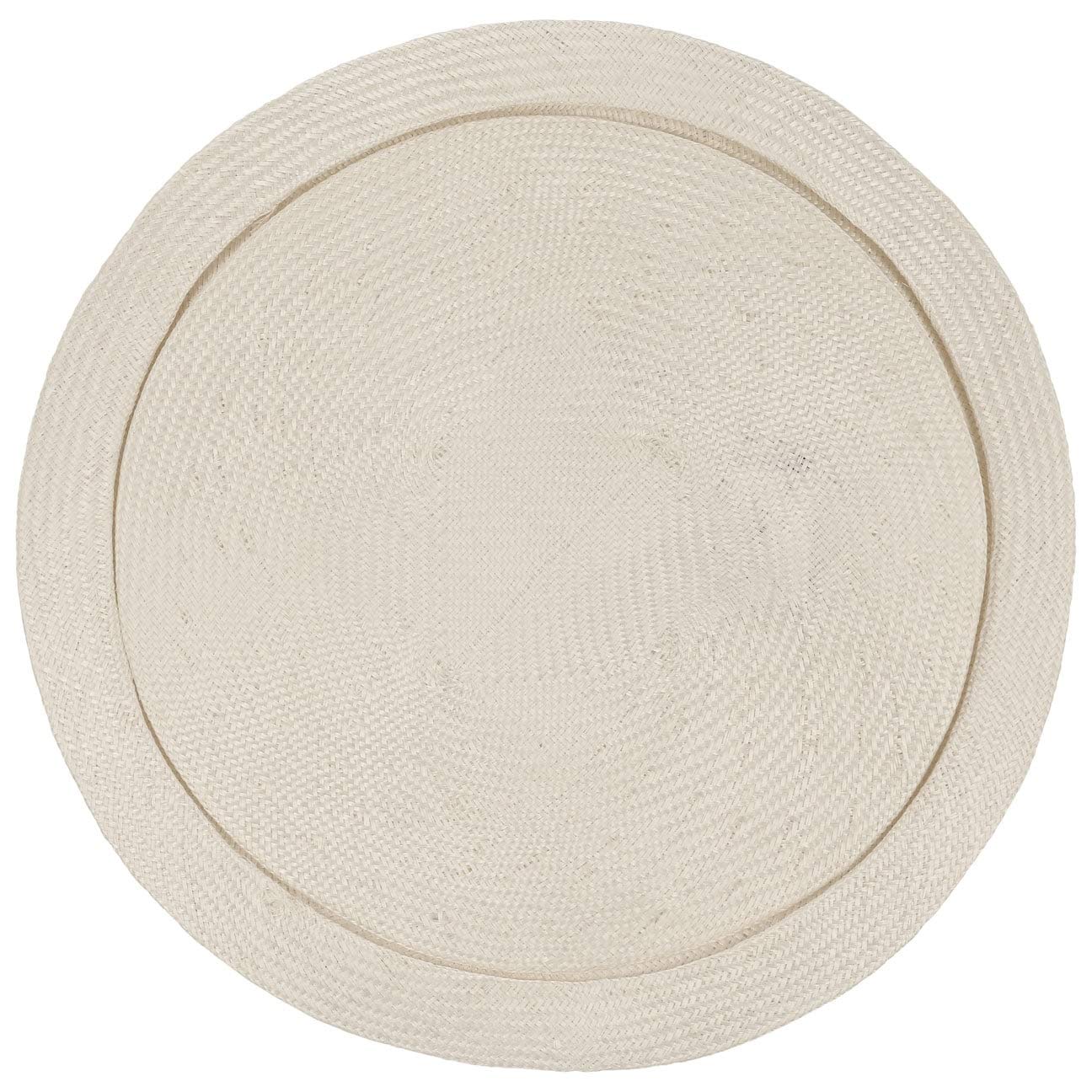 Sisal Foldable Sun Hat for Women - Cream White One Size - Perfect for Beach, Travel, and Outdoor Activities