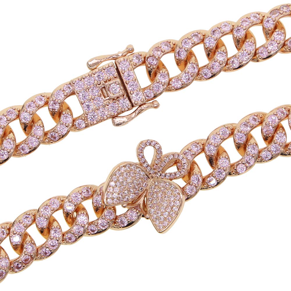 2020 Summer New Iced Out Silver Color 10mm CZ Cuban Link Chain Butterfly Anklet For Women - Elegant Jewelry for Beach Parties, Weddings & Everyday Wear