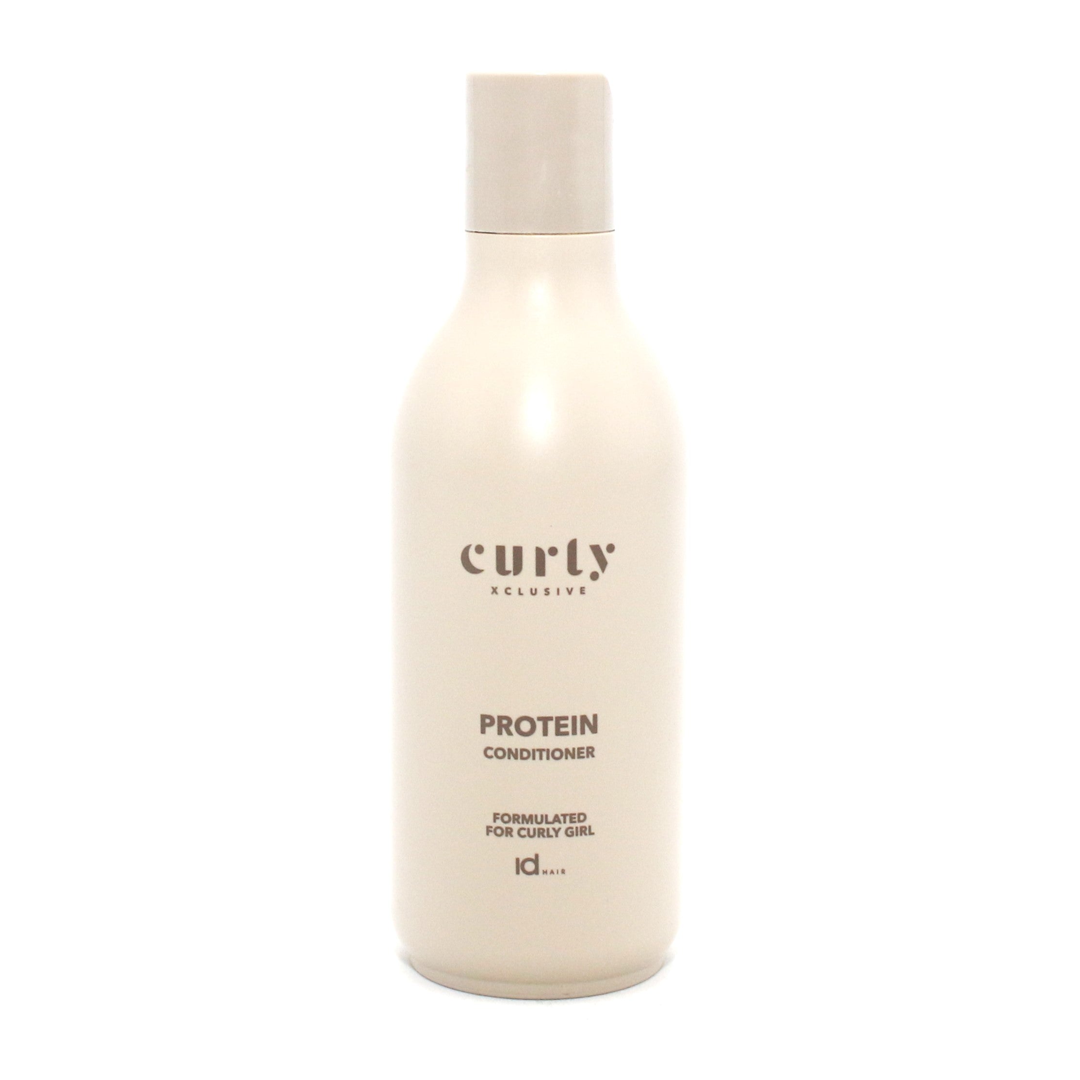 Id Curly Xclusive Protein Conditioner 8.45 oz for Curly Hair - Deep Moisturizing & Repair Treatment for Dry, Damaged Hair - Perfect for Daily Use at Home or Salon