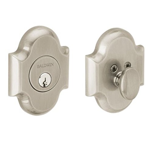 Baldwin Hardware 8252.056 Single Cylinder Deadbolt Lock - High Security Door Lock for Home, Office & Apartment Safety