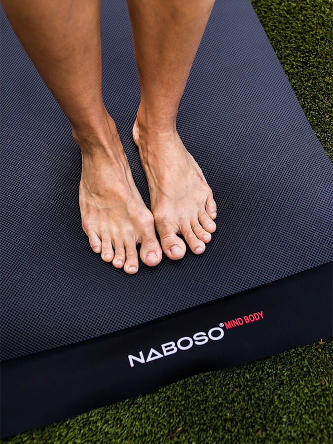 Naboso Mind Body Mat 8mm - Premium Non-Slip Yoga & Fitness Mat for Home Workouts, Balance Training & Recovery - Ideal for Pilates, Meditation & Physical Therapy
