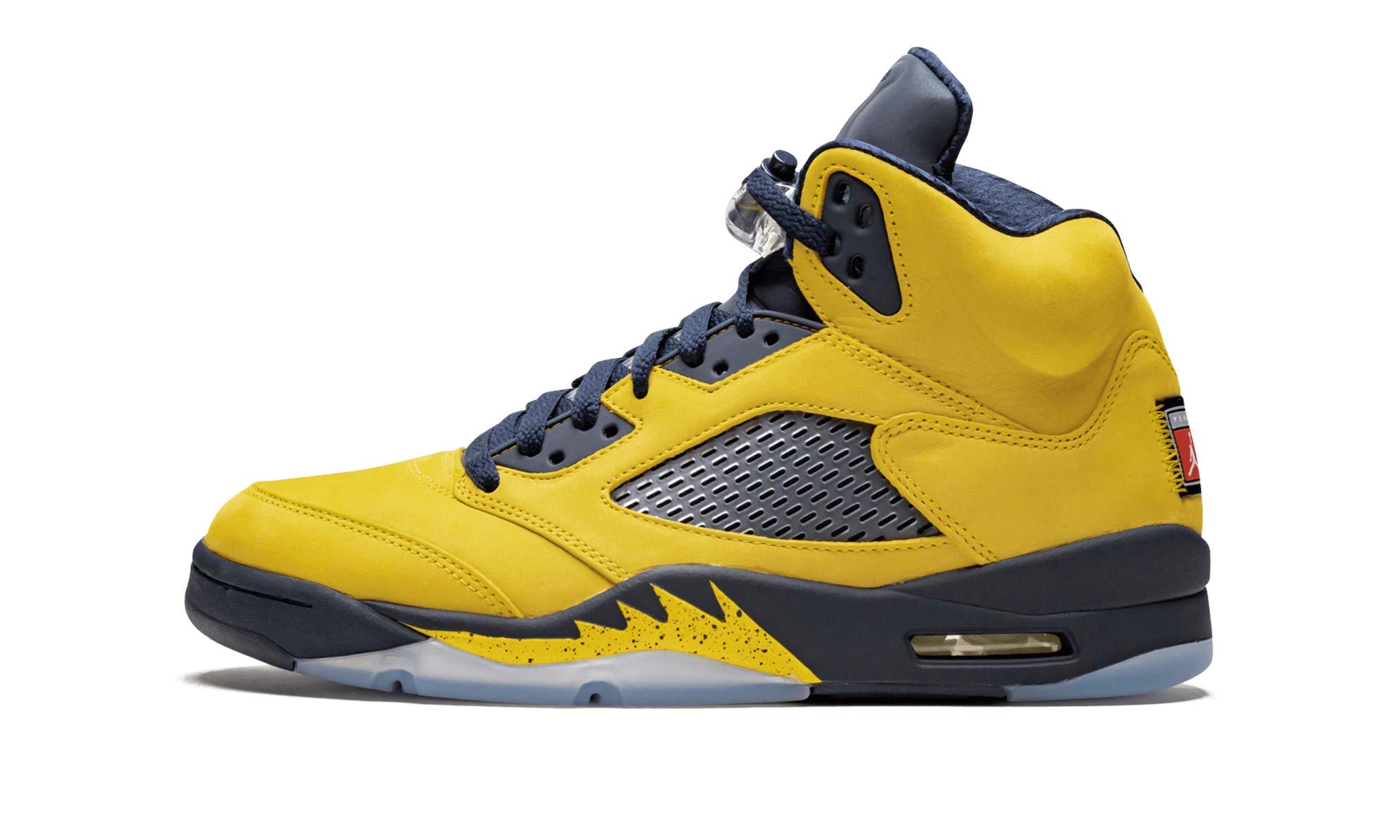 Jordan Air 5 Retro SE Basketball Shoes - Men's Size [Size] (Armarillo/College Navy Colorway) - Premium Retro Sneakers for Streetwear, Basketball & Casual Wear