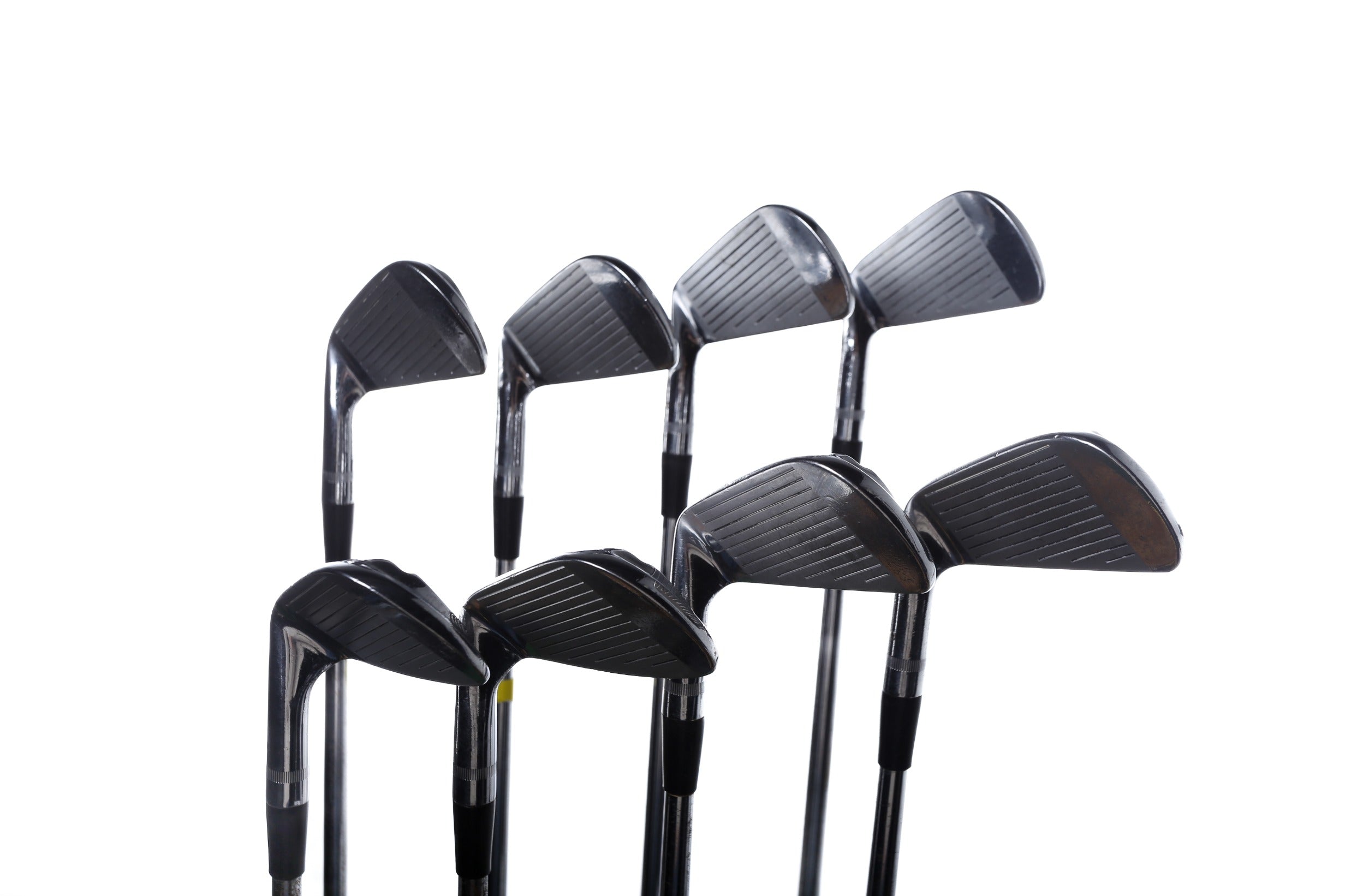 Used Ben Hogan Apex PC Iron Set - Right Handed 3-9 Iron & Wedge Stiff Flex Golf Clubs for Men | Perfect for Driving Range Practice & Course Play