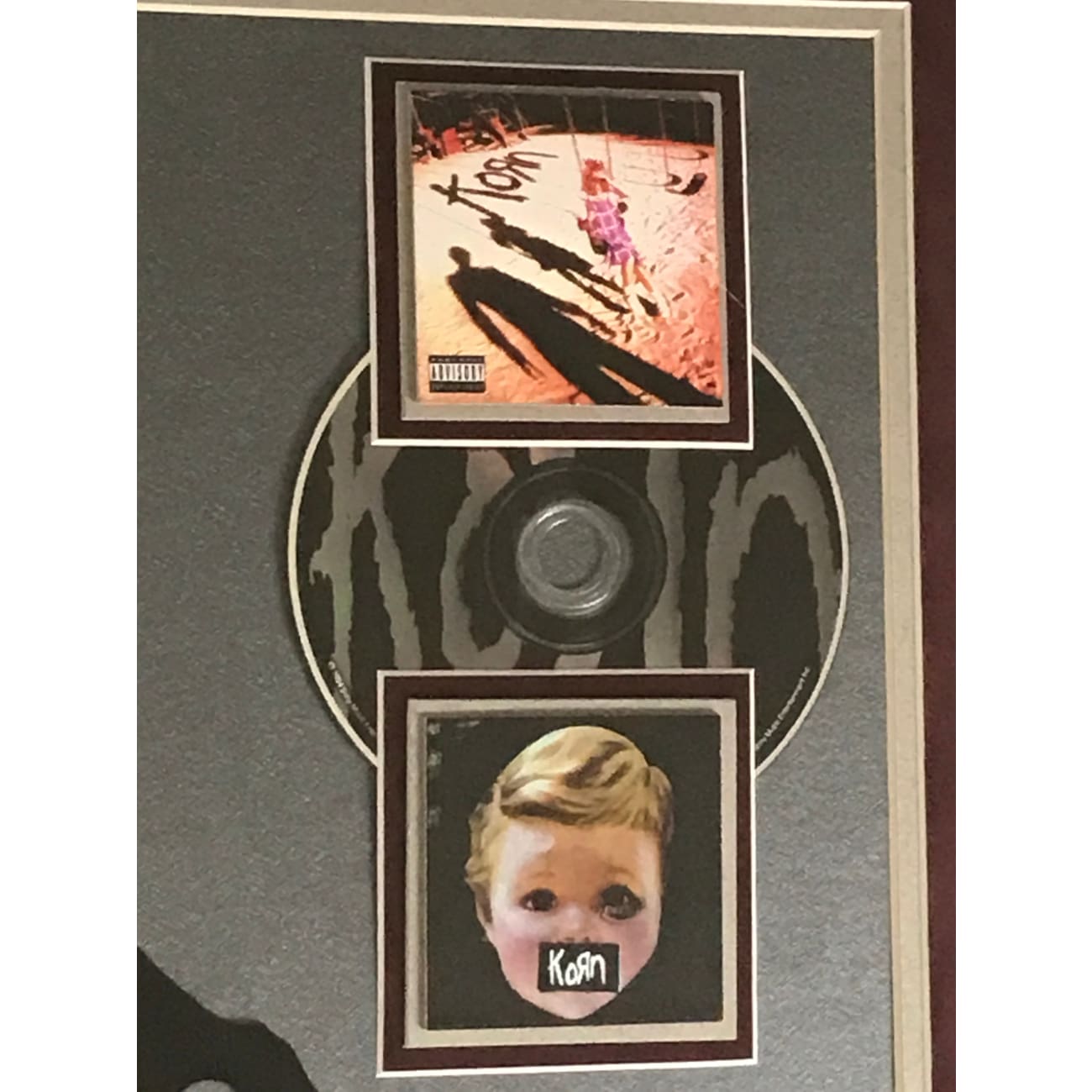 Korn Debut RIAA Gold Album Award - Certified Music Collectible for Fans & Memorabilia Enthusiasts | Perfect for Display in Music Rooms, Studios & Collections