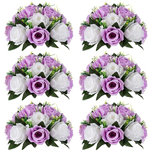 Lilac & White