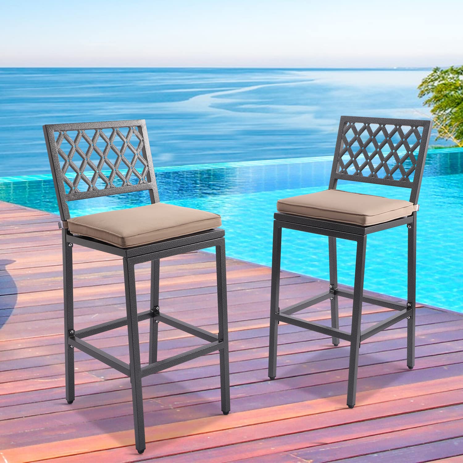 **Metal Bar Stools for Dining - 29
