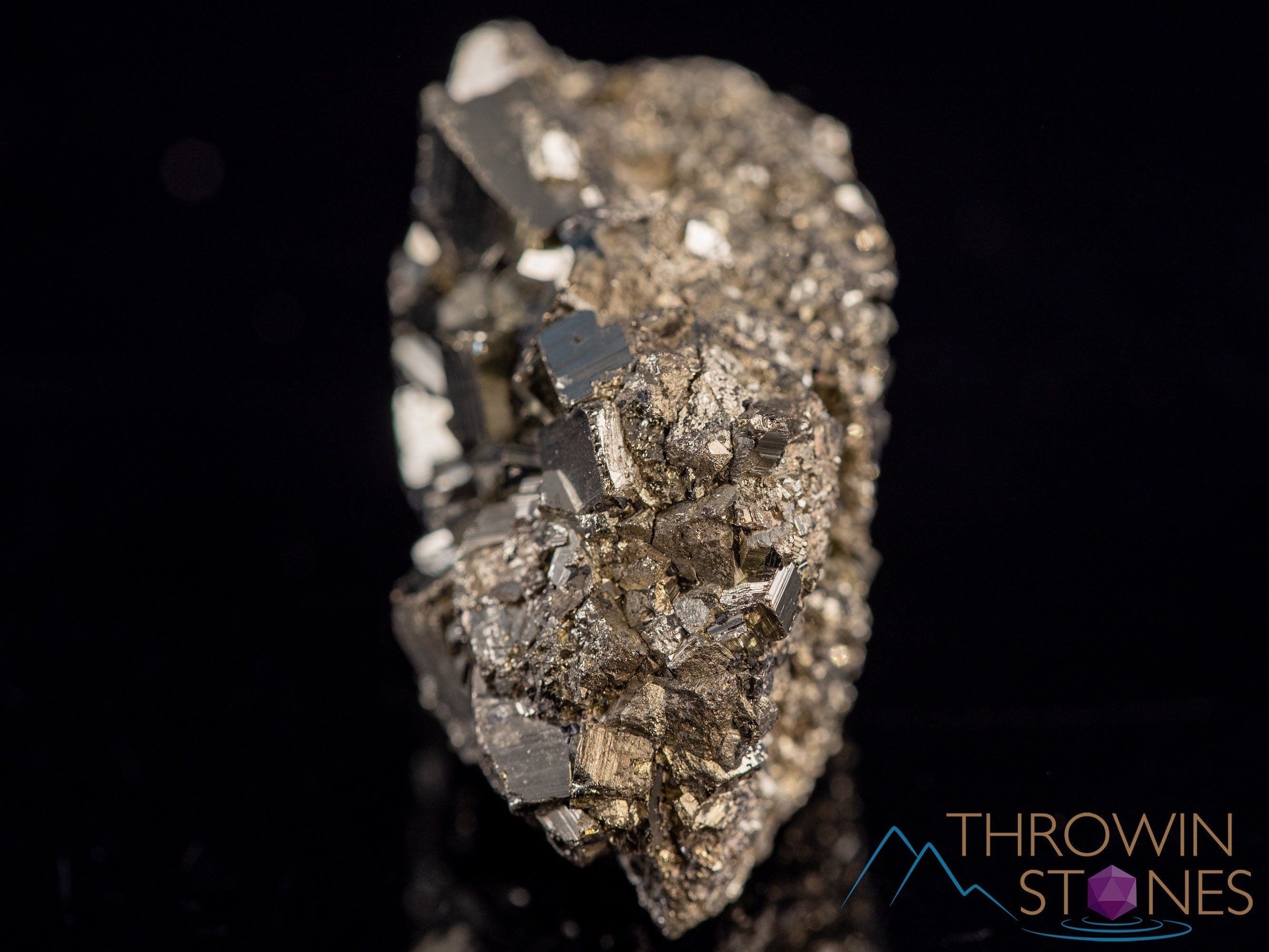 PYRITE Raw Crystal Cluster – Natural Healing Stone for Home Decor, Housewarming Gift & Spiritual Energy – Perfect for Meditation, Office Desk & Feng Shui