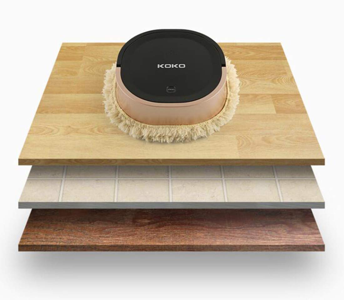 Smart Robot Vacuum and Mop Combo - 2-in-1 Automatic Floor Cleaning Robot with Wet & Dry Modes - Perfect for Hardwood, Tile & Pet Hair Removal in Homes & Apartments