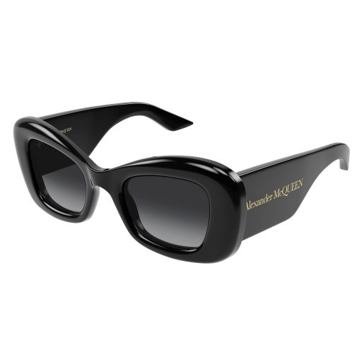 Alexander McQueen AM0434S 001 Sunglasses - Luxury Designer Shades for Men & Women | Perfect for Outdoor Activities, Beach, and Fashion Statements