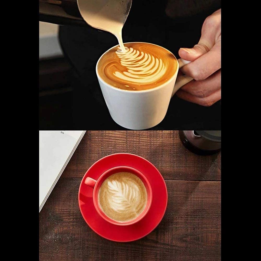 Electric Automatic Milk Frother & Hot Chocolate Maker - Stainless Steel, Dishwasher Safe, Cordless with Detachable Jug - 3 Hot & Cold Modes for Lattes, Cappuccinos & Hot Cocoa at Home or Office