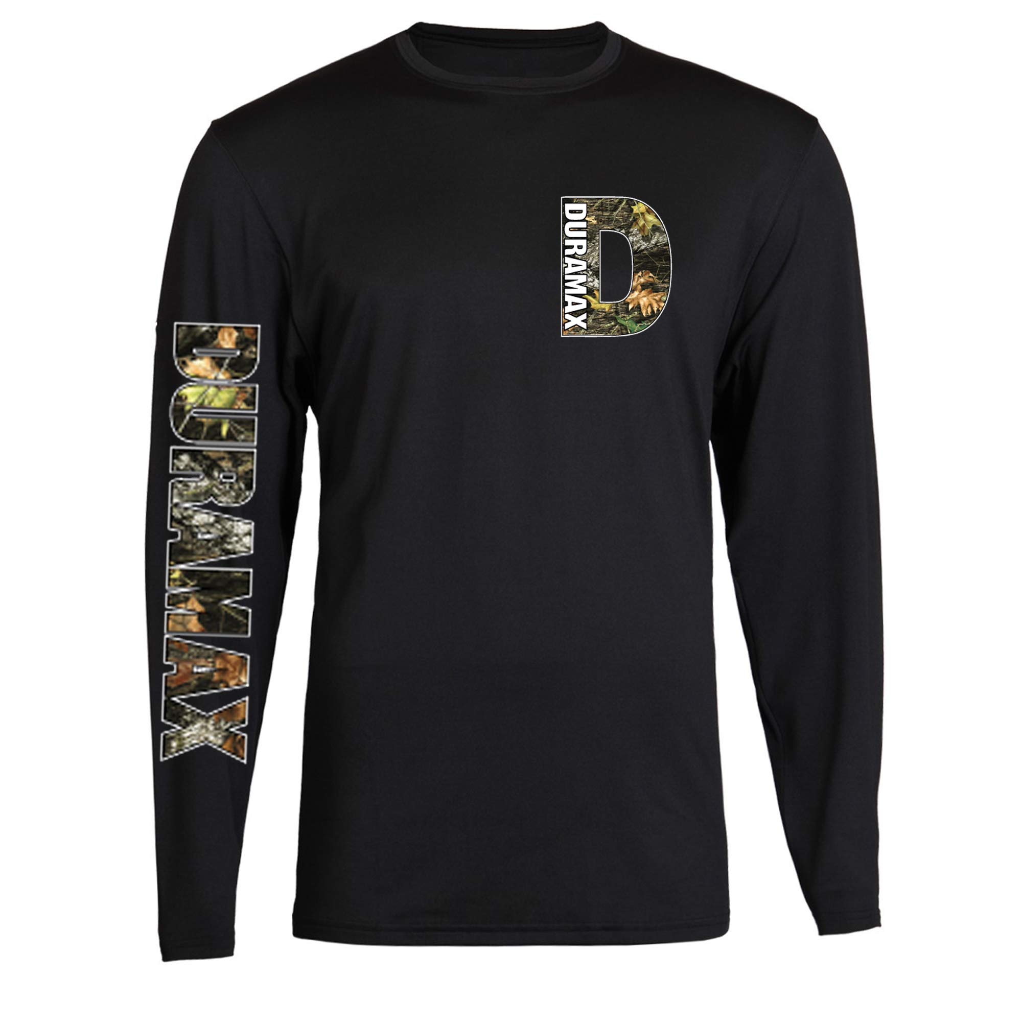 Duramax Unisex Long Sleeve Pocket T-Shirt - Black, Sizes S-2XL | Comfortable Casual Wear for Everyday Outfits & Layering