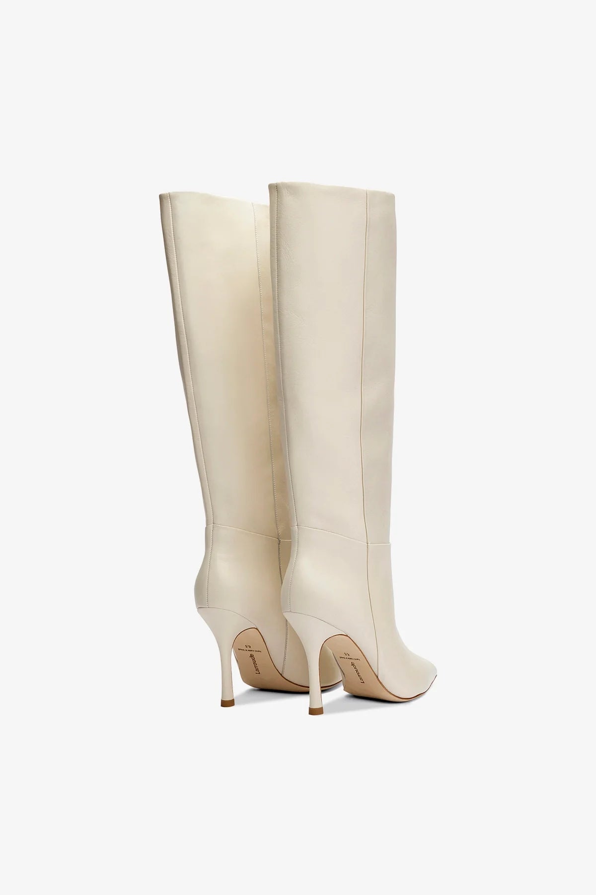 Kate Women's Ivory Leather Boots - Stylish & Comfortable Ankle Booties for Fall, Winter & Casual Outfits | Perfect for Work, Date Night & Everyday Wear