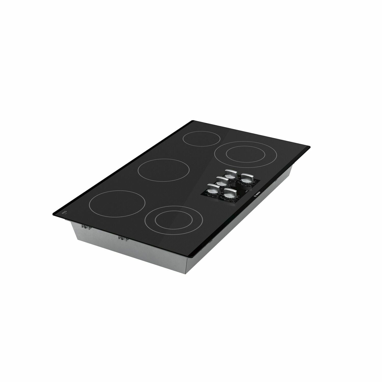 Bosch NEM5666UC 500 Series 36-Inch 5-Burner Electric Cooktop in Black - Perfect for Modern Kitchens & Professional Cooking