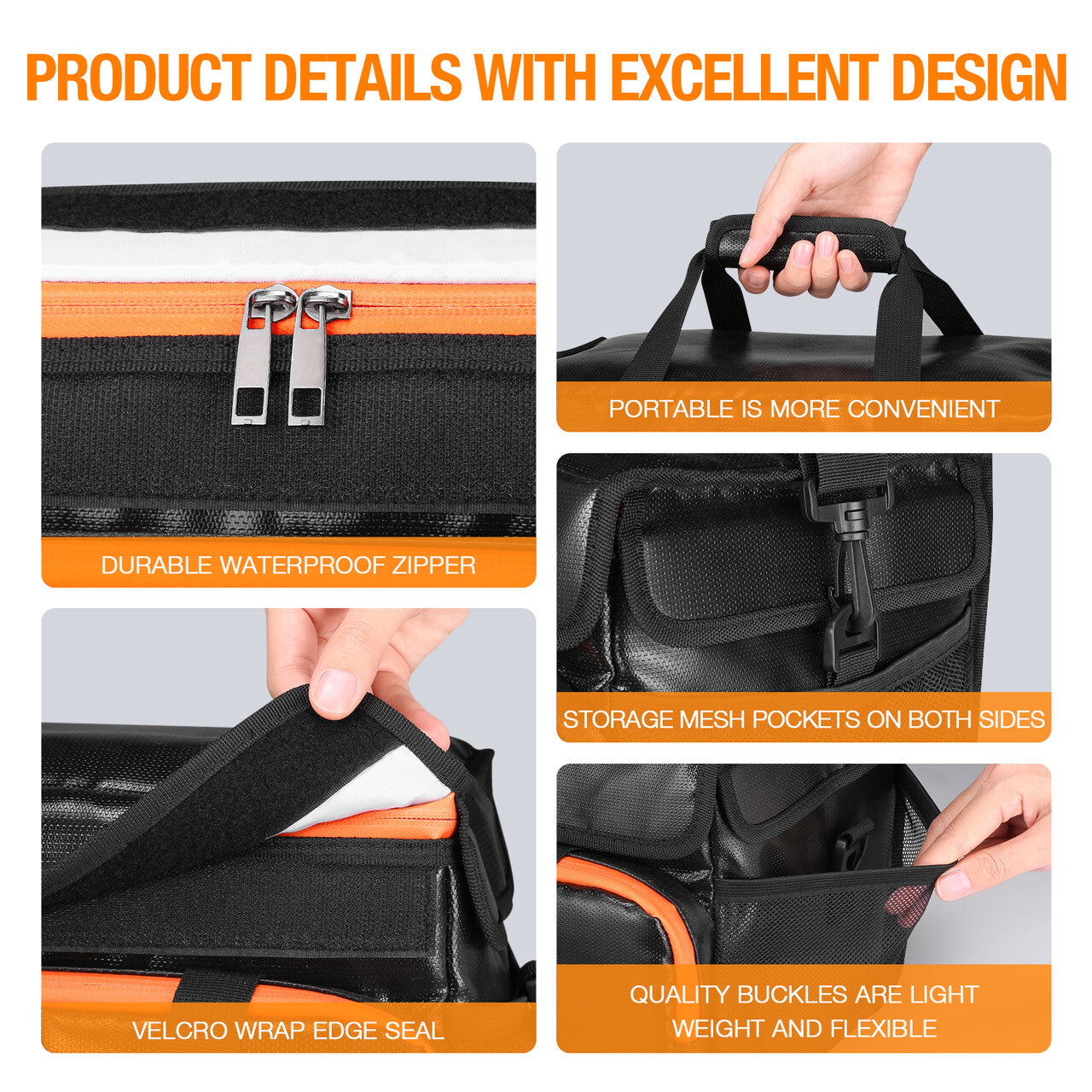 EBL Fireproof and Waterproof Portable Power Station Bag - Emergency Backup for Camping, Home & Outdoor Adventures