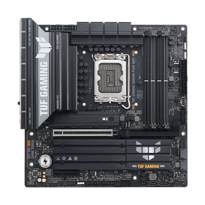 ASUS TUF GAMING B860M PLUS WIFI Motherboard - Intel B860 Chipset, DDR4, Dual M.2, WiFi 6, USB 3.2 Gen 2 - Perfect for Gaming PC Builds & High-Performance Workstations