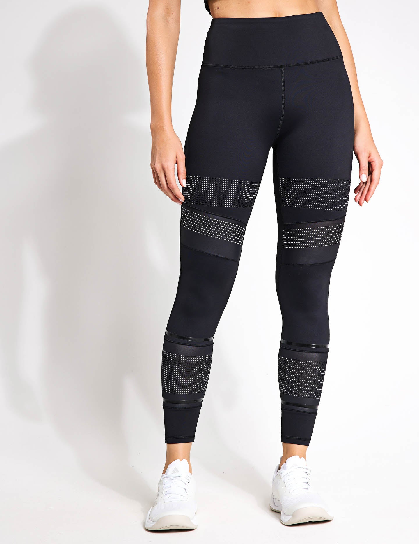High Waist Arena Leggings for Women - Black - Yoga, Running, Gym & Workout - Comfortable & Stretchy Activewear