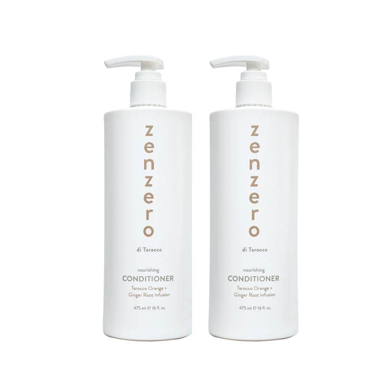 ZENZERO Nourishing Hair Conditioner for Dry & Damaged Hair - 16 fl oz (475ml) x 2 Pack - Deep Hydration & Repair Treatment for Salon-Quality Results at Home - Perfect for Daily Use & Post-Color Care
