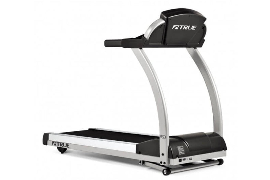 TRUE M50 Treadmill - Foldable Electric Running Machine for Home Gym, Cardio Workout & Fitness Training - Perfect for Small Spaces & Indoor Exercise