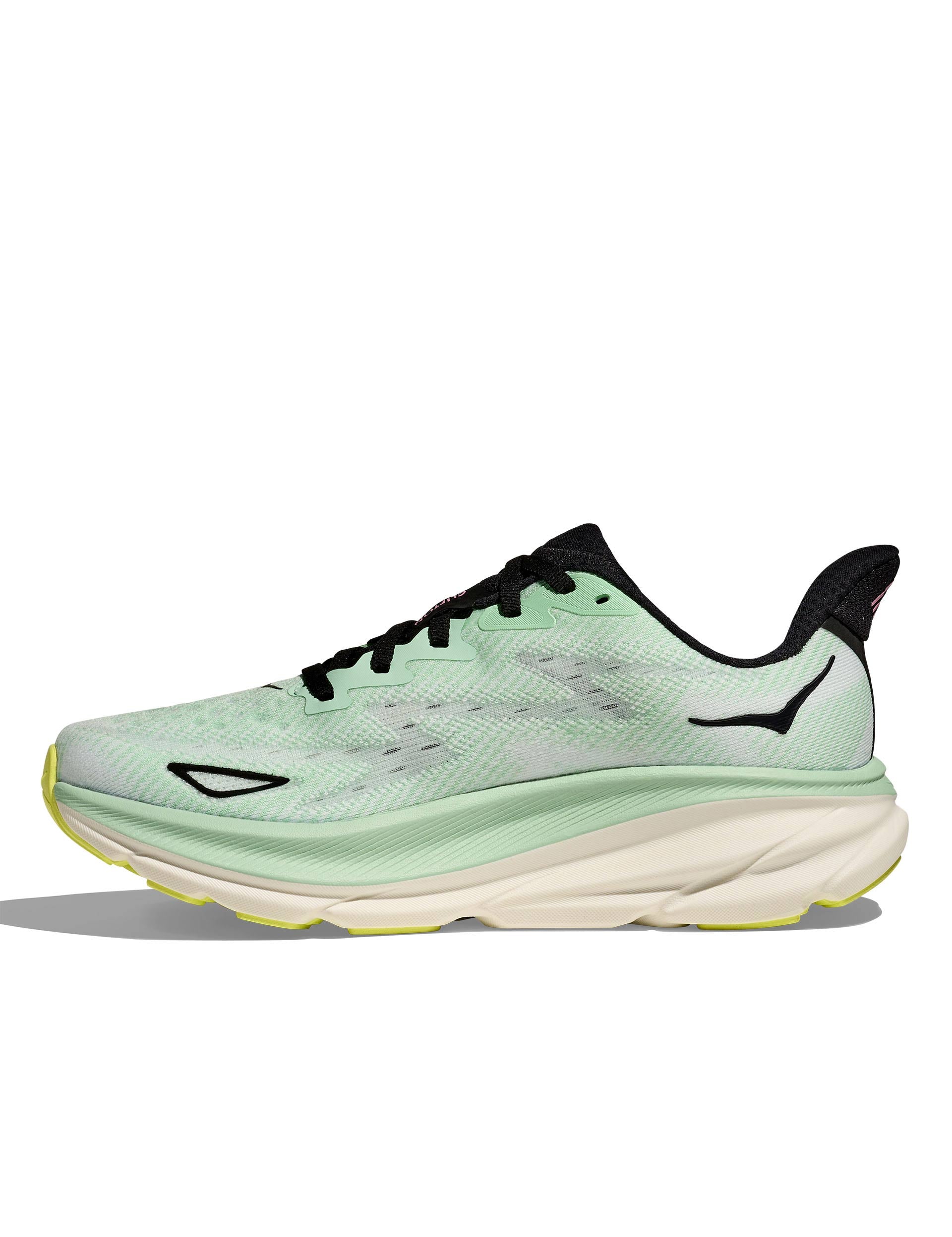 Brooks Men's Clifton 9 Running Shoes - Mint Fluorite/Snow Melt - Lightweight Cushioned Road Running Sneakers for Men - Perfect for Marathon Training & Daily Jogging