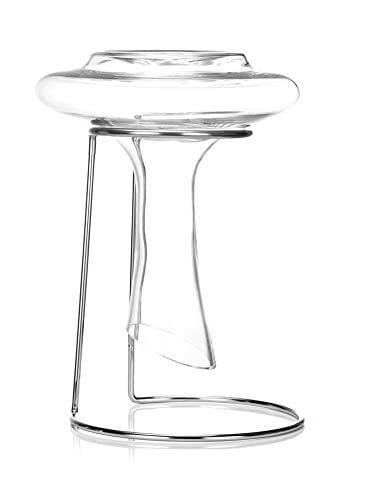 BTaT Premium Hand Blown Crystal Wine Decanter Set with Drying Stand, Stopper, Cleaning Brush & Beads - 100% Lead-Free Glass Carafe for Red Wine - Elegant Wine Accessories & Gift for Wine Lovers - Perfect for Dinner Parties, Romantic Dates & Home Bars