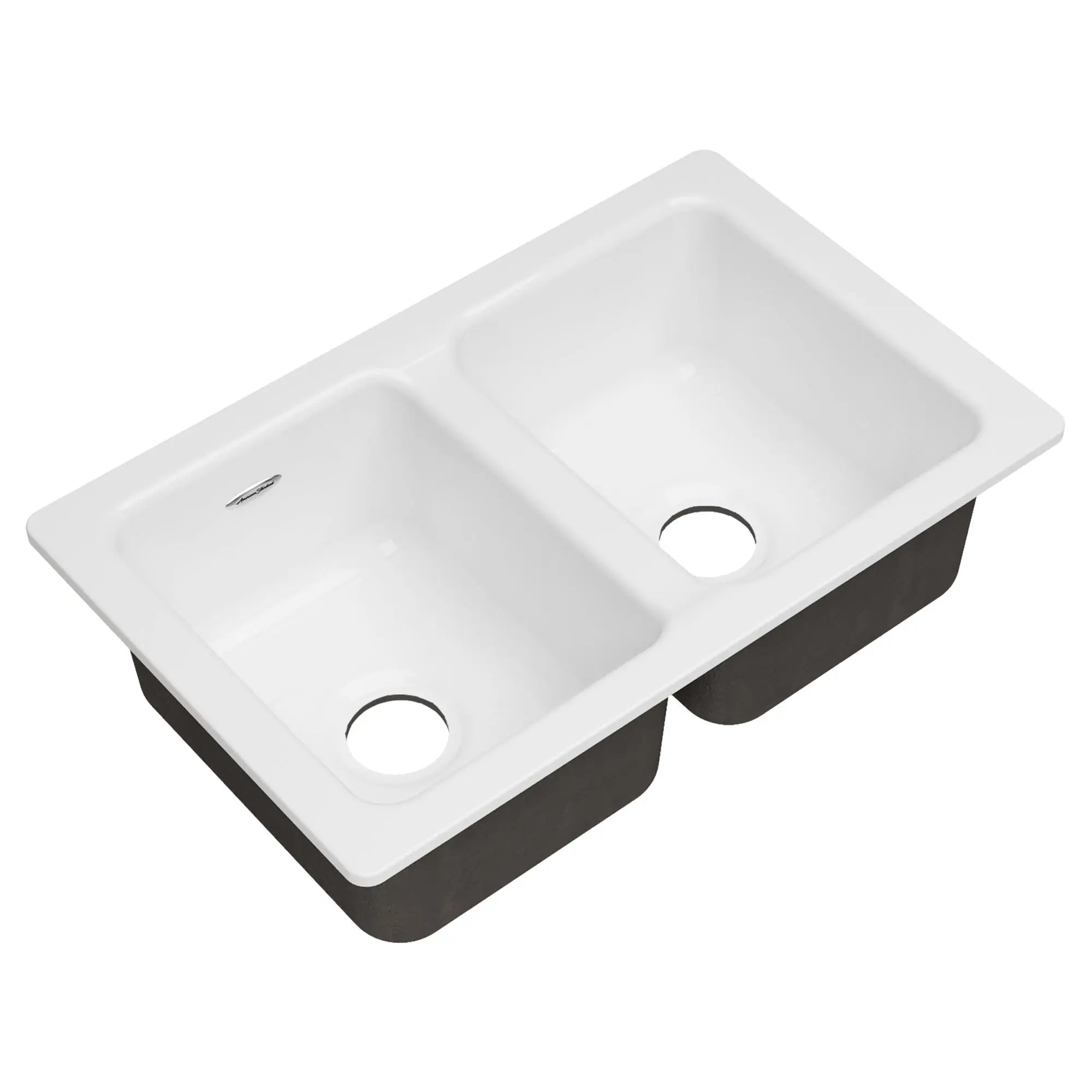 Delancey 30 x 19 Inch Undermount Double Bowl Kitchen Sink - Heavy Duty Cast Iron for Modern Farmhouse & Rustic Kitchens | Perfect for Busy Home Chefs & Entertaining Guests