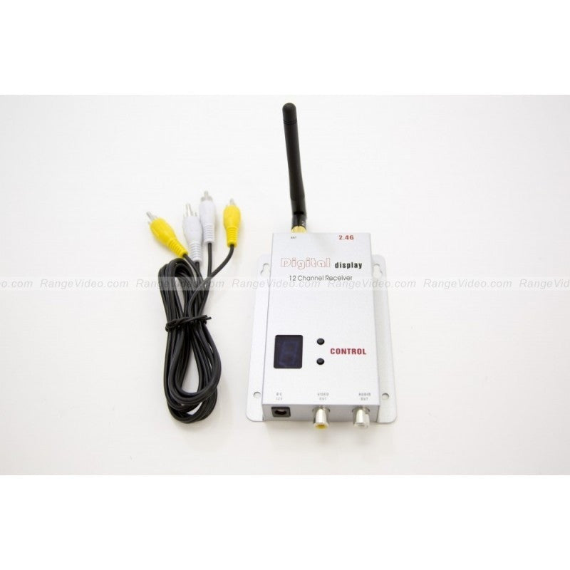 2.4GHz 14-Channel Wireless Audio Video Receiver for Home Theater, Gaming & TV Streaming | Long Range RF Signal Transmission
