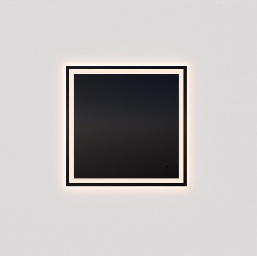 36x36 Inch Square LED Lighted Bathroom Mirror with Oxygen 3 1503 0 MIMIC Technology - Perfect for Vanity, Makeup, Shaving & Home Decor