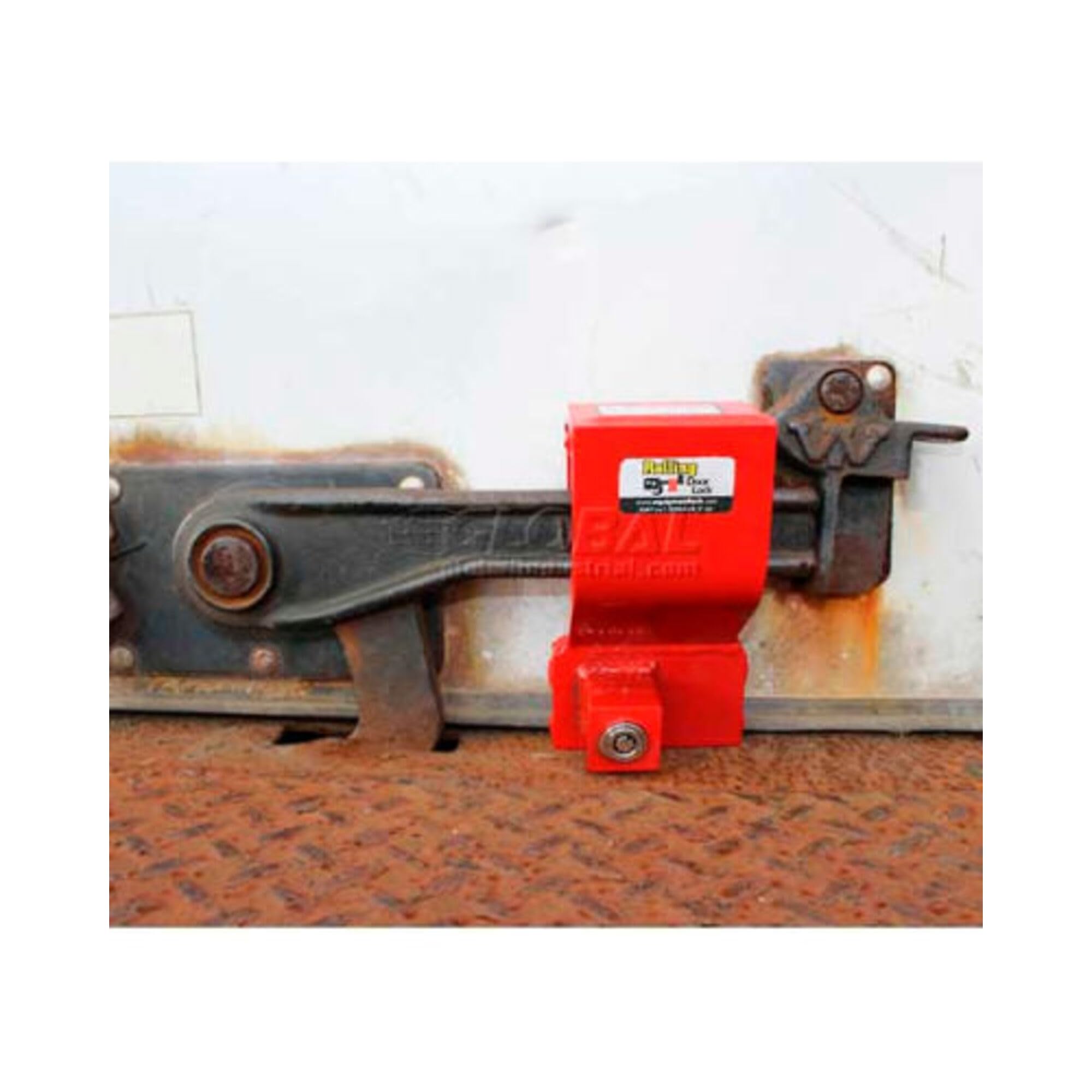 Equipment Lock Co. Rolling Door Lock Keyed Alike (RDL-KA) - Secure Commercial & Industrial Roll-Up Doors - Heavy Duty Steel Security for Warehouses, Garages & Retail Stores