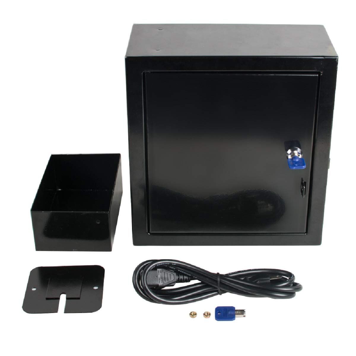 Coin Operated Timer Control Box with Multi Coin Acceptor - Electronic Time Control Device & Power Supply Box for Washing Machines, Laundromats, Arcade Games, and Vending Machines