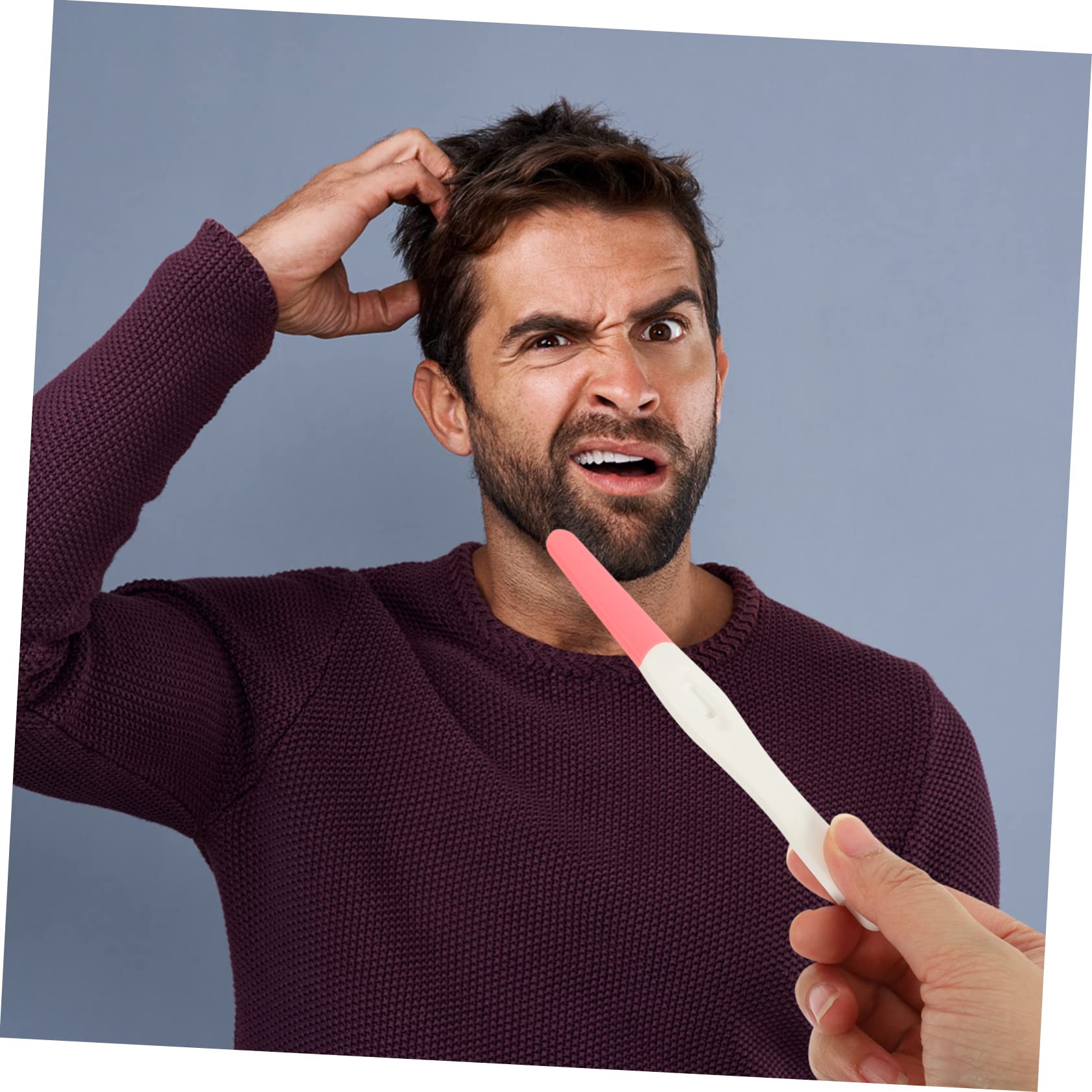 ABOOFAN 4-Piece Tricky Pregnancy Test Stick Toys - Plastic Halloween Props for Adults - Perfect for Pranks, Halloween Parties & Gag Gifts